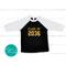 End of the School Year Raglan Tee with Graduation Year, Gift for PreK Graduate, Personalized Graduation Gift for Kinder Grad, Kindergarten Graduation Shirt